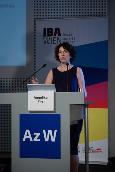 Architekturzentrum Wien: Angelika Fitz @ Symposium"Serielles Bauen meets Wiener WohnbauEin Symposium von Az W und IBA_Wien" (14.6.2019) https://www.azw.at/de/termin/serielles-bauen-meets-wiener-wohnbau | Foto: eSeL Foto: eSeL.at - Lorenz Seidler