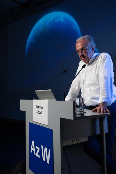 Architekturzentrum Wien: Werner Sobek @ Symposium"Serielles Bauen meets Wiener WohnbauEin Symposium von Az W und IBA_Wien" (14.6.2019) https://www.azw.at/de/termin/serielles-bauen-meets-wiener-wohnbau | Foto: eSeL Foto: eSeL.at - Lorenz Seidler