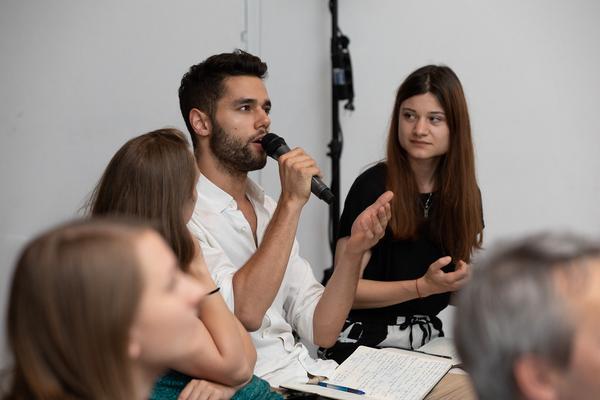 Architekturzentrum Wien: Werner Sobek @ Symposium"Serielles Bauen meets Wiener WohnbauEin Symposium von Az W und IBA_Wien" (14.6.2019) https://www.azw.at/de/termin/serielles-bauen-meets-wiener-wohnbau | Foto: eSeL Foto: eSeL.at - Lorenz Seidler