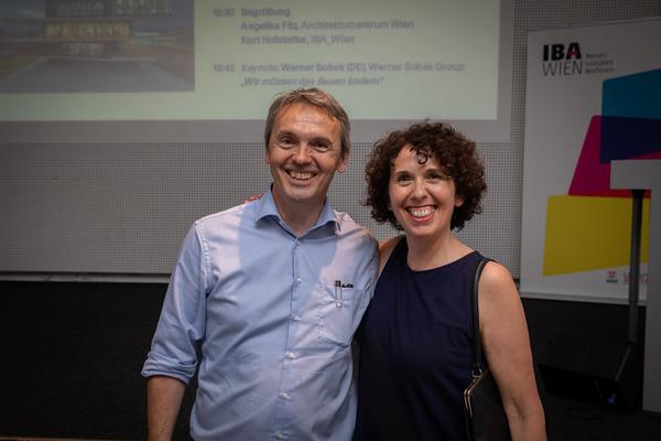 Architekturzentrum Wien: Kurt Hofstetter (IBA_Wien) @ Symposium"Serielles Bauen meets Wiener WohnbauEin Symposium von Az W und IBA_Wien" (14.6.2019) https://www.azw.at/de/termin/serielles-bauen-meets-wiener-wohnbau | Foto: eSeL Foto: eSeL.at - Lorenz Seidler