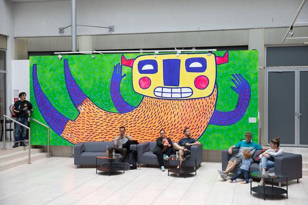 Wien Museum: TAKEOVER. Street Art & Skateboarding (5.7. - 1.9.2019) https://esel.at/termin/102641 | Foto: eSeL Foto: eSeL.at - Lorenz Seidler