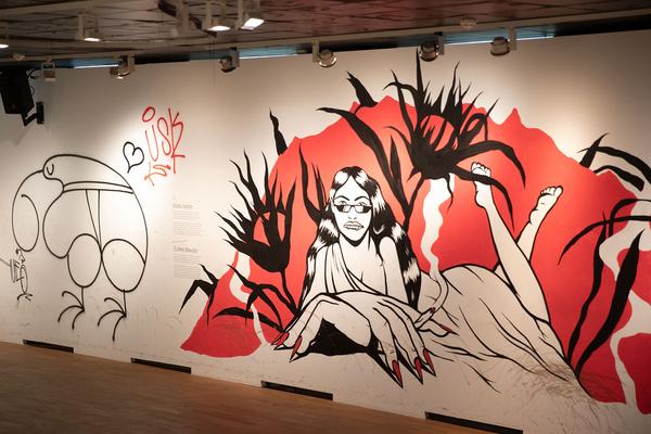 Wien Museum: TAKEOVER. Street Art & Skateboarding (5.7. - 1.9.2019) https://esel.at/termin/102641 | Foto: eSeL Foto: eSeL.at - Lorenz Seidler