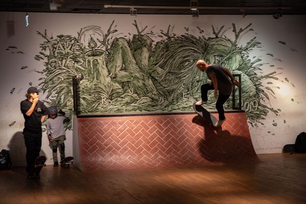 Wien Museum: TAKEOVER. Street Art & Skateboarding (5.7. - 1.9.2019) https://esel.at/termin/102641 | Foto: eSeL Foto: eSeL.at - Lorenz Seidler