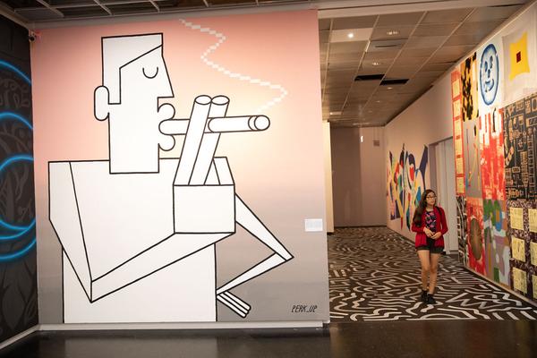 Wien Museum: TAKEOVER. Street Art & Skateboarding (5.7. - 1.9.2019) https://esel.at/termin/102641 | Foto: eSeL Foto: eSeL.at - Lorenz Seidler