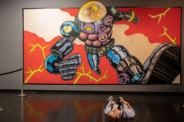 Wien Museum: TAKEOVER. Street Art & Skateboarding (5.7. - 1.9.2019) https://esel.at/termin/102641 | Foto: eSeL Foto: eSeL.at - Lorenz Seidler