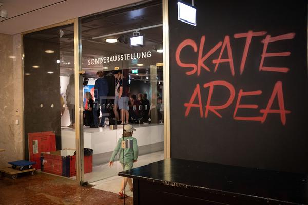 Wien Museum: TAKEOVER. Street Art & Skateboarding (5.7. - 1.9.2019) https://esel.at/termin/102641 | Foto: eSeL Foto: eSeL.at - Lorenz Seidler