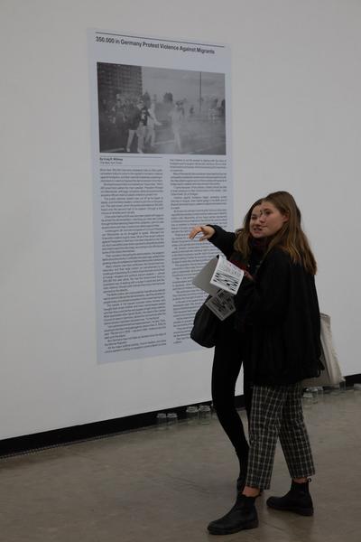 Kunsthalle Wien: Time is Thirsty (30.10.2019 - 26.1.2020, Eröffnung) http://www.kunsthallewien.at/#/de/ausstellungen/time-thirsty | Foto: eSeL Foto: eSeL.at - Lorenz Seidler
