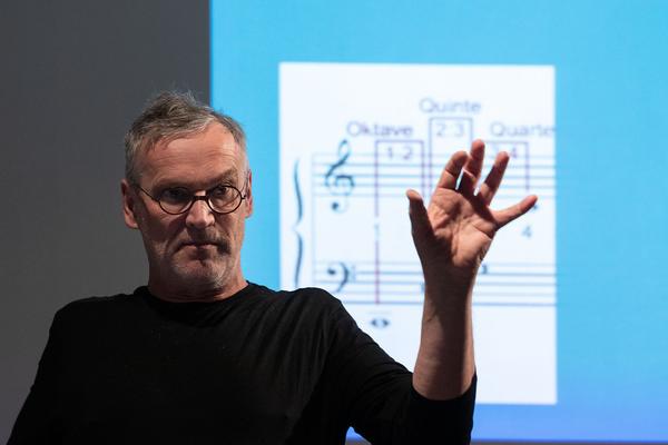 Bruno  Liberda - Unerhört! 3000(0) Jahre Neue Musik (Vortragsaal der iG Architektur, 23.3.2019) https://esel.at/termin/100765/unerhrt-3000-0-jahre-neue-musik | Foto: eSeL Foto: eSeL.at - Lorenz Seidler