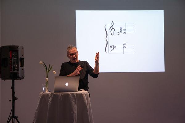 Bruno  Liberda - Unerhört! 3000(0) Jahre Neue Musik (Vortragsaal der iG Architektur, 23.3.2019) https://esel.at/termin/100765/unerhrt-3000-0-jahre-neue-musik | Foto: eSeL Foto: eSeL.at - Lorenz Seidler