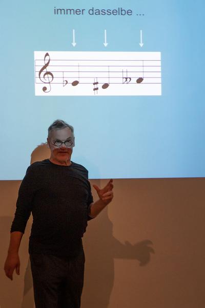Bruno  Liberda - Unerhört! 3000(0) Jahre Neue Musik (Vortragsaal der iG Architektur, 23.3.2019) https://esel.at/termin/100765/unerhrt-3000-0-jahre-neue-musik | Foto: eSeL Foto: eSeL.at - Lorenz Seidler