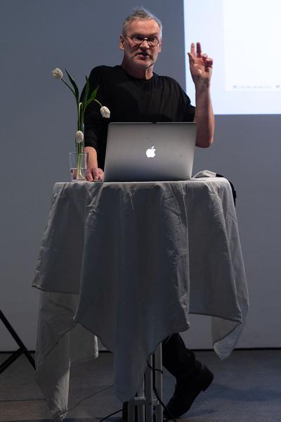 Bruno  Liberda - Unerhört! 3000(0) Jahre Neue Musik (Vortragsaal der iG Architektur, 23.3.2019) https://esel.at/termin/100765/unerhrt-3000-0-jahre-neue-musik | Foto: eSeL Foto: eSeL.at - Lorenz Seidler