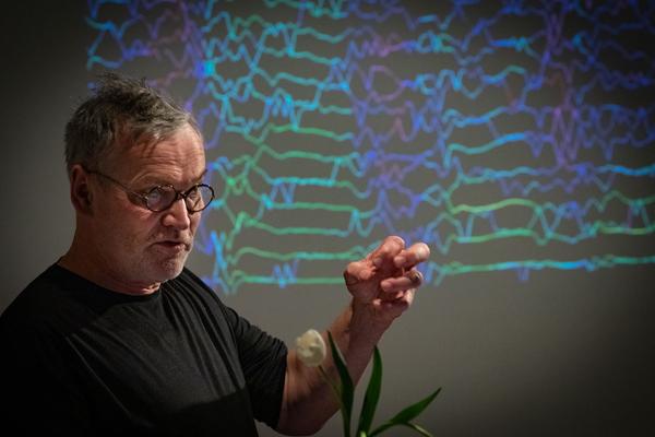 Bruno  Liberda - Unerhört! 3000(0) Jahre Neue Musik (Vortragsaal der iG Architektur, 23.3.2019) https://esel.at/termin/100765/unerhrt-3000-0-jahre-neue-musik | Foto: eSeL Foto: eSeL.at - Lorenz Seidler