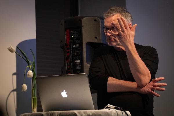 Bruno  Liberda - Unerhört! 3000(0) Jahre Neue Musik (Vortragsaal der iG Architektur, 23.3.2019) https://esel.at/termin/100765/unerhrt-3000-0-jahre-neue-musik | Foto: eSeL Foto: eSeL.at - Lorenz Seidler