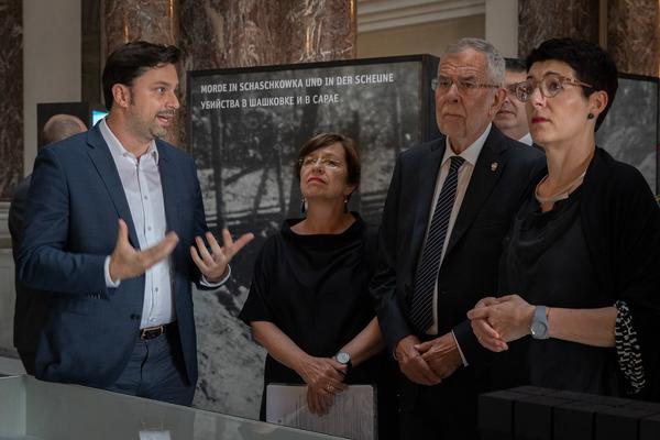 Haus der Geschichte Österreich: Vernichtungsort Malyj Trostenez. Geschichte und Erinnerung (Eröffnung,14.6. - 27.10.2019) https://www.hdgoe.at/malyj-trostenez | Foto: eSeL Foto: eSeL.at - Lorenz Seidler