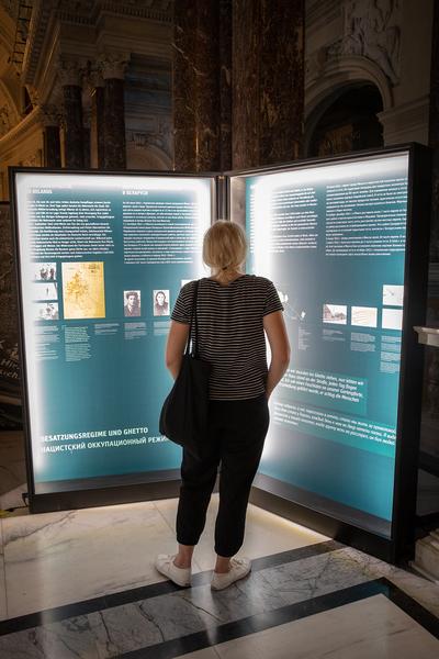 Haus der Geschichte Österreich: Vernichtungsort Malyj Trostenez. Geschichte und Erinnerung (Eröffnung,14.6. - 27.10.2019) https://www.hdgoe.at/malyj-trostenez | Foto: eSeL Foto: eSeL.at - Lorenz Seidler