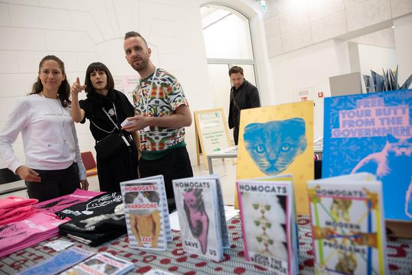 Vienna Art Book Fair #1 (Aula Angewandte, 4.10. - 6.10.2019) https://esel.at/termin/102537 | Foto: eSeL Foto: eSeL.at - Lorenz Seidler