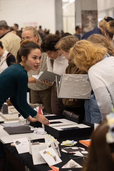 Vienna Art Book Fair #1 (Aula Angewandte, 4.10. - 6.10.2019) https://esel.at/termin/102537 | Foto: eSeL Foto: eSeL.at - Lorenz Seidler