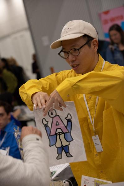 Vienna Art Book Fair #1 (Aula Angewandte, 4.10. - 6.10.2019) https://esel.at/termin/102537 | Foto: eSeL Foto: eSeL.at - Lorenz Seidler