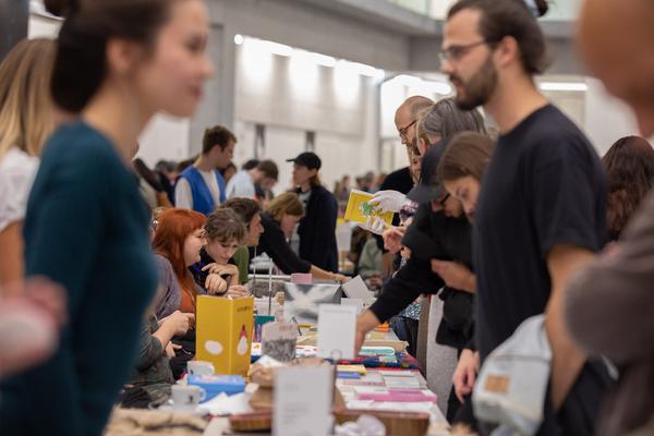 Vienna Art Book Fair #1 (Aula Angewandte, 4.10. - 6.10.2019) https://esel.at/termin/102537 | Foto: eSeL Foto: eSeL.at - Lorenz Seidler