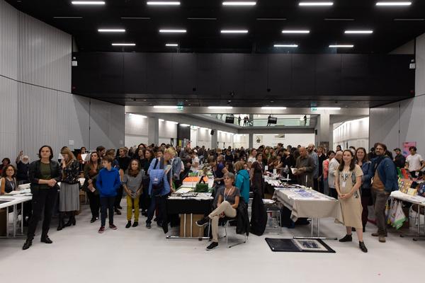 Vienna Art Book Fair #1 (Aula Angewandte, 4.10. - 6.10.2019) https://esel.at/termin/102537 | Foto: eSeL Foto: eSeL.at - Lorenz Seidler
