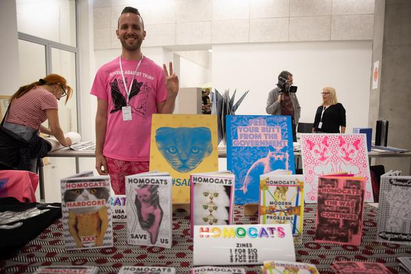 Vienna Art Book Fair #1 (Aula Angewandte, 4.10. - 6.10.2019) https://esel.at/termin/102537 | Foto: eSeL Foto: eSeL.at - Lorenz Seidler