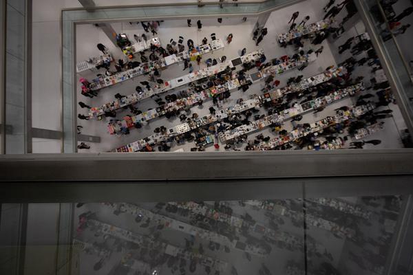 Vienna Art Book Fair #1 (Aula Angewandte, 4.10. - 6.10.2019) https://esel.at/termin/102537 | Foto: eSeL Foto: eSeL.at - Lorenz Seidler
