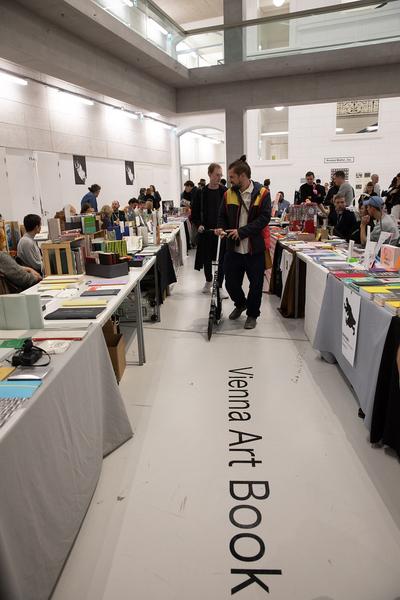 Vienna Art Book Fair #1 (Aula Angewandte, 4.10. - 6.10.2019) https://esel.at/termin/102537 | Foto: eSeL Foto: eSeL.at - Lorenz Seidler