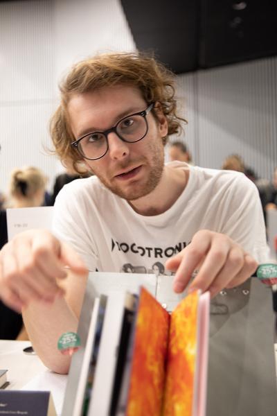 Vienna Art Book Fair #1 (Aula Angewandte, 6.10. 2019) https://esel.at/termin/103183 | Foto: eSeL Foto: eSeL.at - Lorenz Seidler