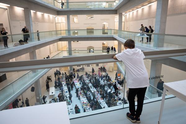 Vienna Art Book Fair #1 (Aula Angewandte, 6.10. 2019) https://esel.at/termin/103183 | Foto: eSeL Foto: eSeL.at - Lorenz Seidler