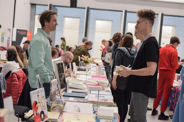 Vienna Art Book Fair #1 (Aula Angewandte, 5.10. 2019) https://esel.at/termin/103182 | Foto: eSeL.at - Joanna Pianka Foto: eSeL.at – Joanna Pianka