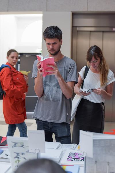 Vienna Art Book Fair #1 (Aula Angewandte, 5.10. 2019) https://esel.at/termin/103182 | Foto: eSeL.at - Joanna Pianka Foto: eSeL.at – Joanna Pianka
