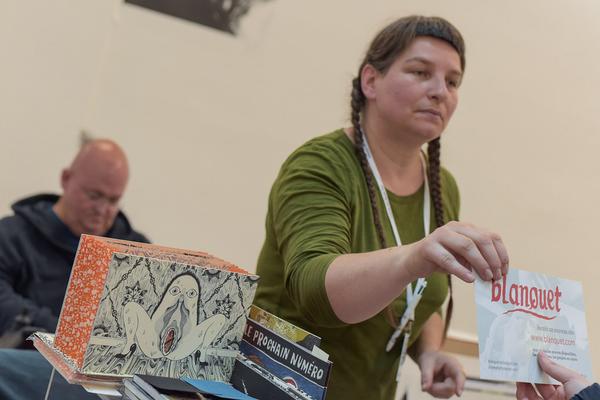 Vienna Art Book Fair #1 (Aula Angewandte, 5.10. 2019) https://esel.at/termin/103182 | Foto: eSeL.at - Joanna Pianka Foto: eSeL.at – Joanna Pianka