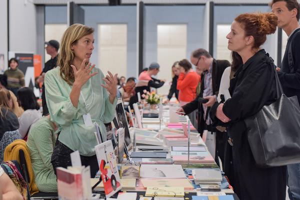 Vienna Art Book Fair #1 (Aula Angewandte, 5.10. 2019) https://esel.at/termin/103182 | Foto: eSeL.at - Joanna Pianka Foto: eSeL.at – Joanna Pianka