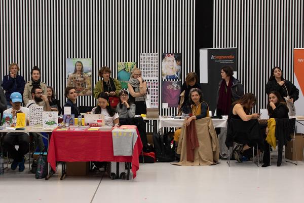 Vienna Art Book Fair #1 (Aula Angewandte, 4.10. - 6.10.2019) https://esel.at/termin/102537 | Foto: eSeL Foto: eSeL.at - Lorenz Seidler