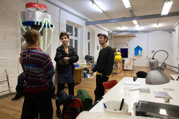 Vienna Art Week - Open Studio Days 2019: Atelier Kröllgasse  (17.11.2019) https://www.viennaartweek.at/de/open-studio-days | Foto: eSeL Foto: eSeL.at - Lorenz Seidler