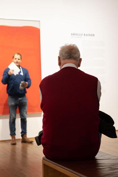 Vienna Art Week 2019: Tour de Truth. Performative Interventionen mit Gerald Straub (Albertina, 18.11.2019) https://www.viennaartweek.at | Foto: eSeL Foto: eSeL.at - Lorenz Seidler