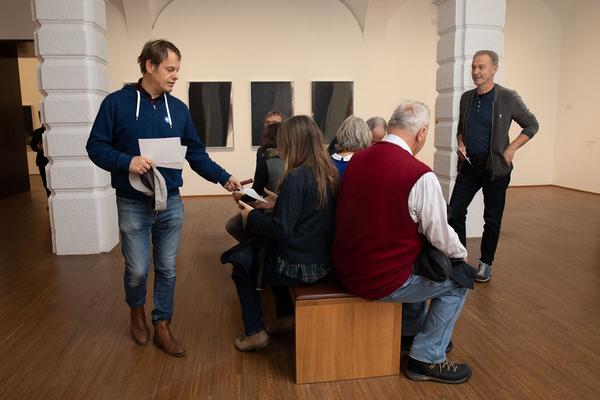 Vienna Art Week 2019: Tour de Truth. Performative Interventionen mit Gerald Straub (Albertina, 18.11.2019) https://www.viennaartweek.at | Foto: eSeL Foto: eSeL.at - Lorenz Seidler