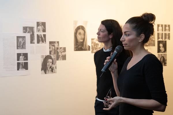 Vienna Art Week 2019 Soli Kiani -  Mahroum / Ausgeschlossen (Strabag, 18.11.2019) https://www.viennaartweek.at | Foto: eSeL Foto: eSeL.at - Lorenz Seidler