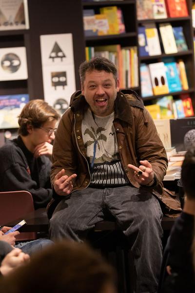 Buchhandlung Walther König im MQ: Buchpräsentation Johann König "Blinder Galerist" (20.11.2019) https://www.viennaartweek.at | Foto: eSeL Foto: eSeL.at - Lorenz Seidler