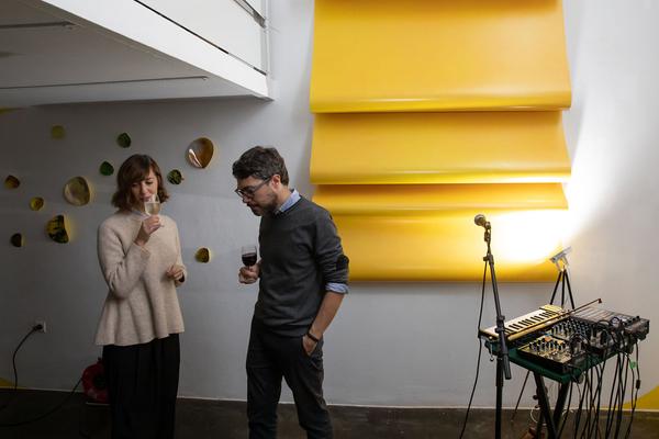Gallery 12–14 contemporary: "If the World Has Changed Enough". Konzert Tony Renaissance (20.11.2019) http://12-14.org | https://www.viennaartweek.at | Foto: eSeL Foto: eSeL.at - Lorenz Seidler