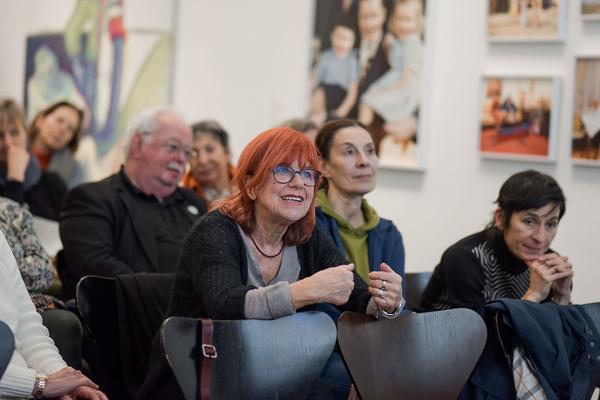 Vienna Art Week 2019: Domerstag: MUTTER.MACHT.KUNST. Screening Uli Aigner & Gespräch mit Johanna Schwanberg (20.11.2019) http://www.viennaartweek.at | http://www.dommuseum.at |  Fotos: eSeL.at - Joanna Pianka Foto: eSeL.at - Joanna Pianka