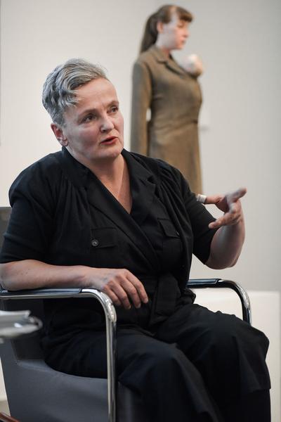 Vienna Art Week 2019: Domerstag: MUTTER.MACHT.KUNST. Screening Uli Aigner & Gespräch mit Johanna Schwanberg (20.11.2019) http://www.viennaartweek.at | http://www.dommuseum.at |  Fotos: eSeL.at - Joanna Pianka Foto: eSeL.at - Joanna Pianka