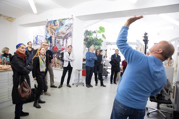 Vienna Art Week: Lois Renner @ Open Studio Days 2019 (16.11.2019) https://www.viennaartweek.at/de/open-studio-days | Foto: eSeL Foto: eSeL.at - Lorenz Seidler
