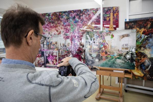 Vienna Art Week: Lois Renner @ Open Studio Days 2019 (16.11.2019) https://www.viennaartweek.at/de/open-studio-days | Foto: eSeL Foto: eSeL.at - Lorenz Seidler