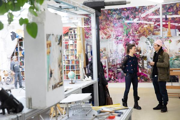 Vienna Art Week: Lois Renner @ Open Studio Days 2019 (16.11.2019) https://www.viennaartweek.at/de/open-studio-days | Foto: eSeL Foto: eSeL.at - Lorenz Seidler