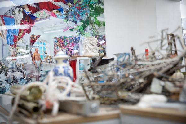 Vienna Art Week: Lois Renner @ Open Studio Days 2019 (16.11.2019) https://www.viennaartweek.at/de/open-studio-days | Foto: eSeL Foto: eSeL.at - Lorenz Seidler