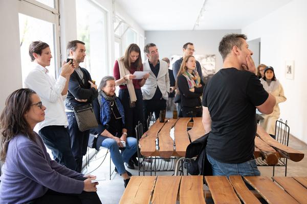 Vienna Art Week: Johan Gerrard @ Open Studio Days 2019 (16.11.2019) https://www.viennaartweek.at/de/open-studio-days | Foto: eSeL Foto: eSeL.at - Lorenz Seidler