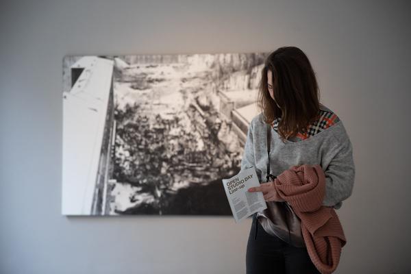 Vienna Art Week: Johan Gerrard @ Open Studio Days 2019 (16.11.2019) https://www.viennaartweek.at/de/open-studio-days | Foto: eSeL Foto: eSeL.at - Lorenz Seidler