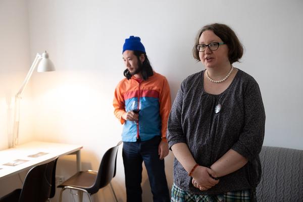 Vienna Art Week: Jakuba Katalpa @ Open Studio Days 2019 Q21 MuseumsQuartier Wien (16.11.2019) https://www.viennaartweek.at/de/open-studio-days | Foto: eSeL Foto: eSeL.at - Lorenz Seidler
