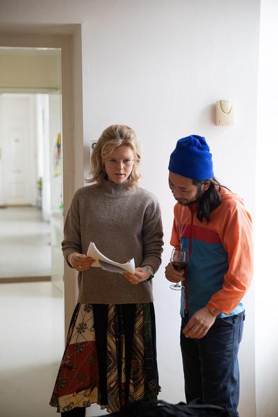 Vienna Art Week: Yoshinori Niwa @ Open Studio Days 2019 (16.11.2019) https://www.viennaartweek.at/de/open-studio-days | Foto: eSeL Foto: eSeL.at - Lorenz Seidler